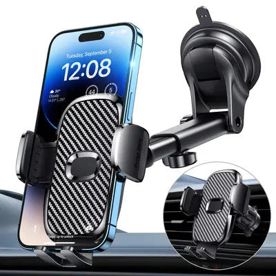 Buy Dashboard Cell Phone Mount, Windshield Car Mount, Phone ...