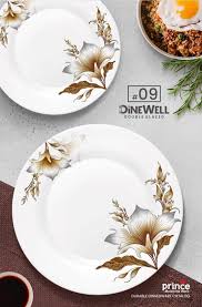 High Quality Melamine Dinner Set – 77 Pcs – 8 Person Serving – Double Glaze, Glass Lids & Crystal Knobs – Luxury Dinnerware for Elegant Dining