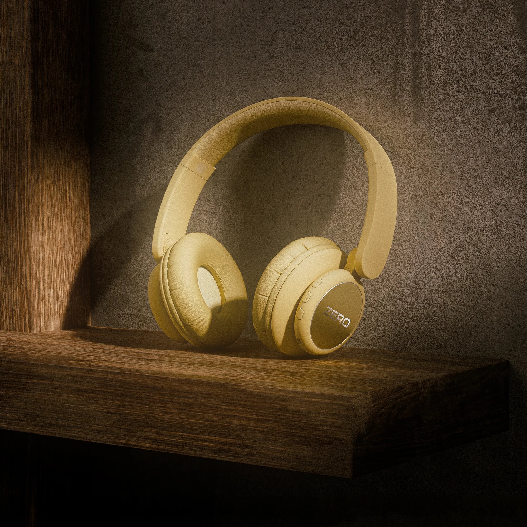 Zero® Storm Headphones | Wireless Over-Ear Headphones with Deep Bass, USB Type-C Fast Charging, Lightweight Design | Stylish Colors | Best for Gaming, Music & Travel
