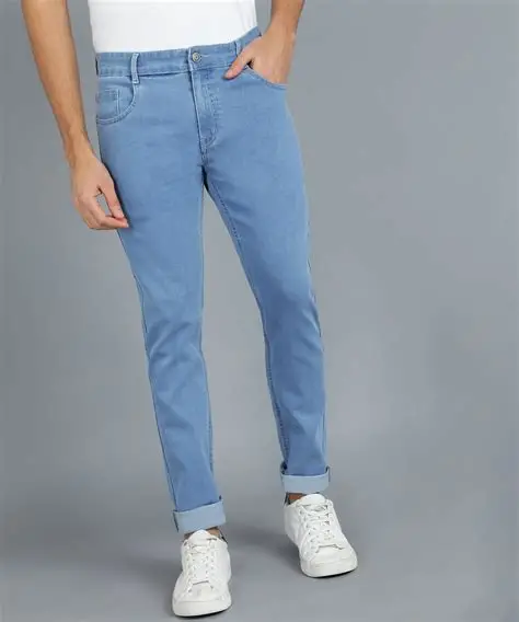 Denim Jeans for Men Stylish Slim Fit Casual Wear