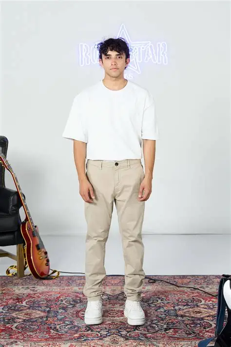 Rockstar Jeans - Slim Khaki Chinos For Men