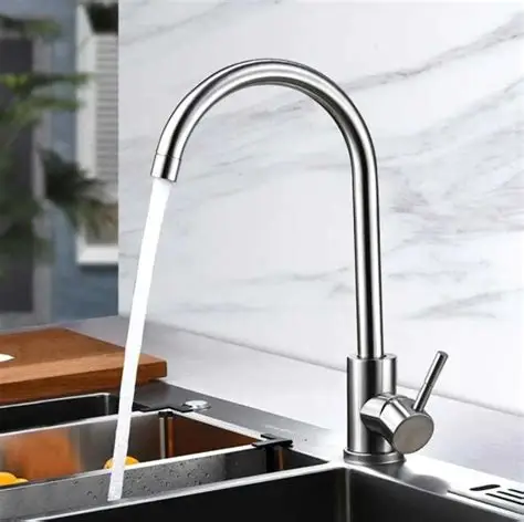 Kitchen Tap , Kitchen Sink Tap , Kitchen Faucet , Sink Faucet , Sink Nalka , Rotatable Sink Tap , Stainless Steel Sink Faucet , Foam Water , Anti Splash Waterflow , Modern Kitchen Tap , Hot & Cold Water Tap Faucet