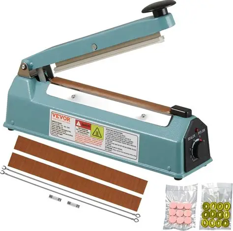 KCA ITALY IMPULSE SEALING MACHINE 8” 200mm KITCHEN SEALER 300w BEST QUALITY