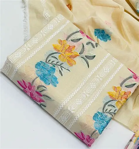 Most beautiful woman 2 PC paper cotton stuff dress