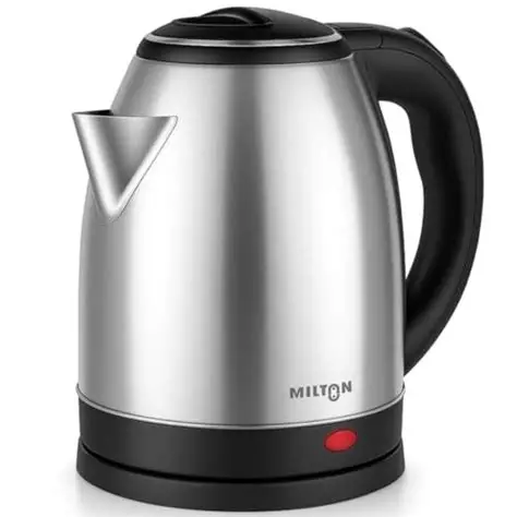 Amal Basics Electric Kettle 2.0L - 1500W Stainless Steel Tea & Coffee Boiler Auto Shut off Home use