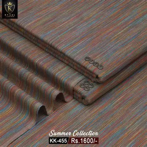 Premium Khaddar Summer Collection For men Fabric /Premium - Soft, Breathable, Unstitched 7-Meter Cotton Fabric for Shalwar Kameez, Suits, and Dresses